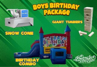 Boys Birthday Party Package