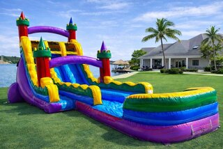 20ft Royal Rush Dual Lane Slide