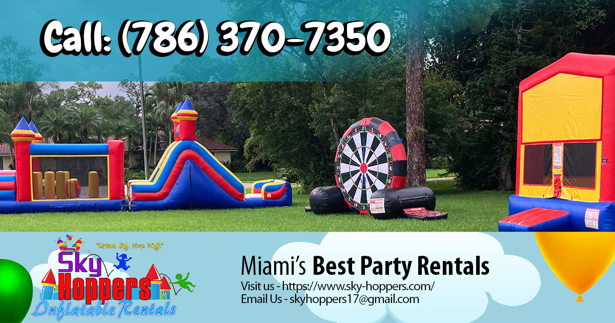 Pink Bounce House - BOOK NOW / FREE DELIVERY MIAMI AND BROWARD