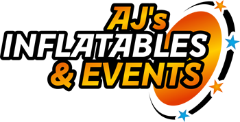 AJs Inflatables and Events Logo