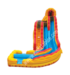 20 ft fire and Ice slide with pool wet
