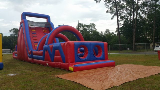  Red & Blue Obstacle Course