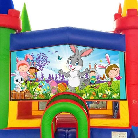 HAPPY EASTER BOUNCE 14X14