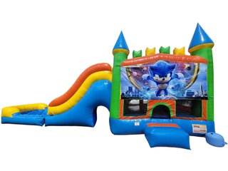 SONIC 8 FT WATER SLIDE AND POOL