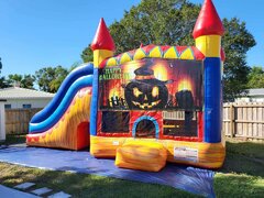 HALLOWEEN TURBO 8 FT SINGLE SLIDE