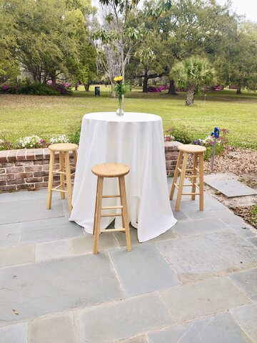 wood stool