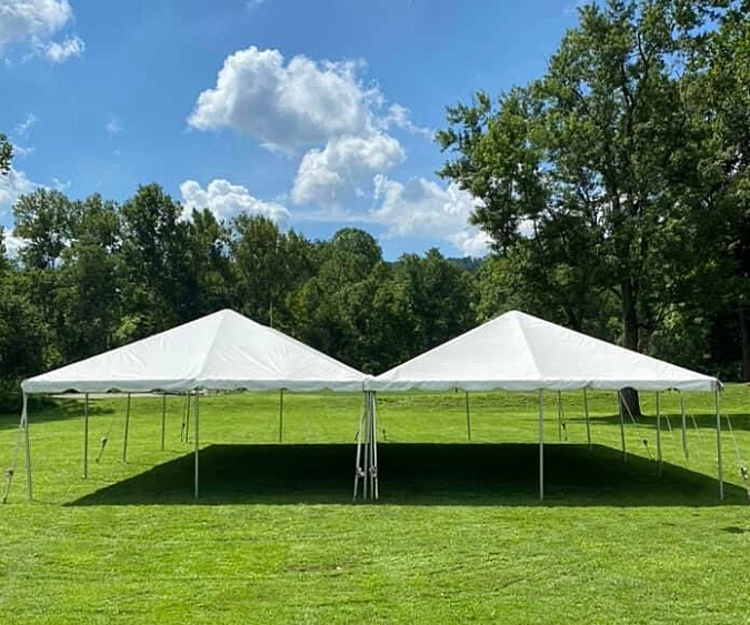 20x40 Frame tent rental charleston sc