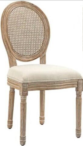 French Cane Back Dining Chairs