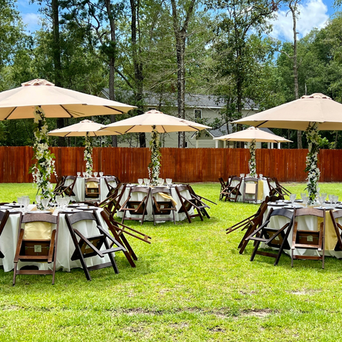 Luxe Market Umbrella Package