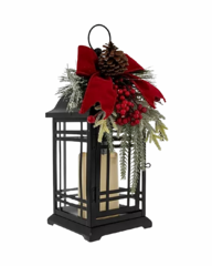 Black Christmas Lantern