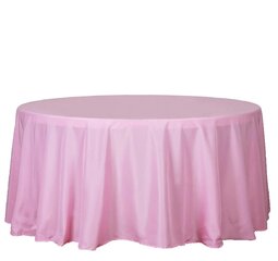 120' Round Pink Table Cloths