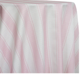 Pink Cabana Stripe Tablecloth
