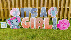 It's A Girl Pre-Made Gender Reveal Set