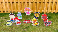 Safety Puppies Character Set.