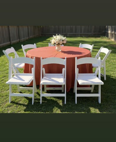 White Garden Chairs