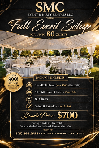 Full Event Setup Package