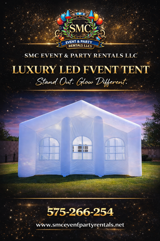 SMC Luxury LED Event Tent Experience