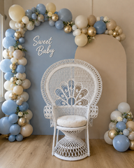 White Peacock Chair