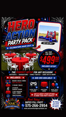 Hero Action Party Package