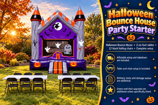 Halloween Bounce House Party Starter