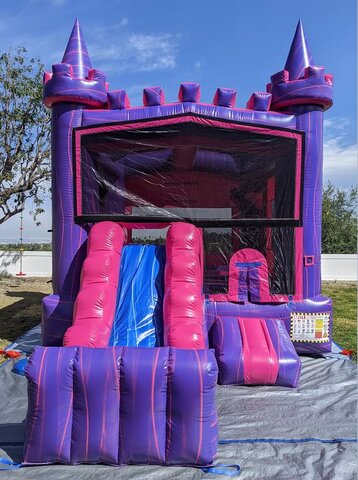 The Princess Castle Bounce House with Slide (DRY)
