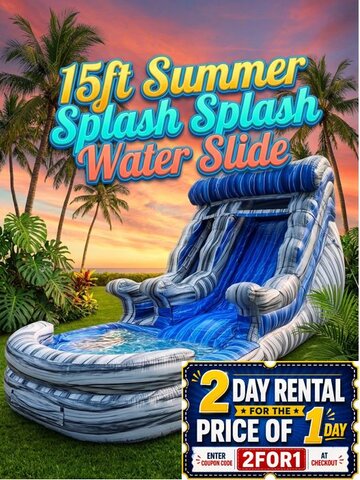 Summer Splash Water Slide