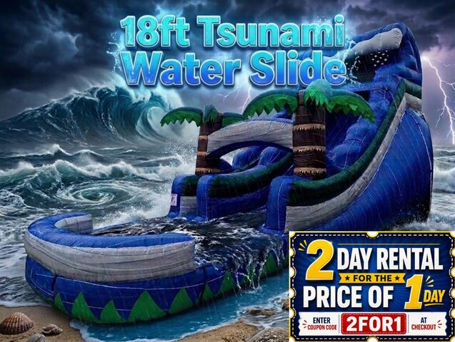 NEW Tsunami Water Slide