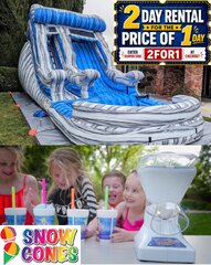 SUPER SUMMER SALE - Summer Splash Water Slide with Free Snow Cone Machine Rental (Supplies Included)