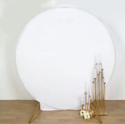 Round Backdrop Cover (White)