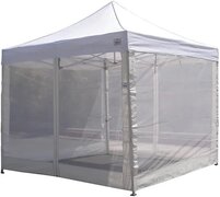 10x10 Pop-Up Food Tent w/Screen
