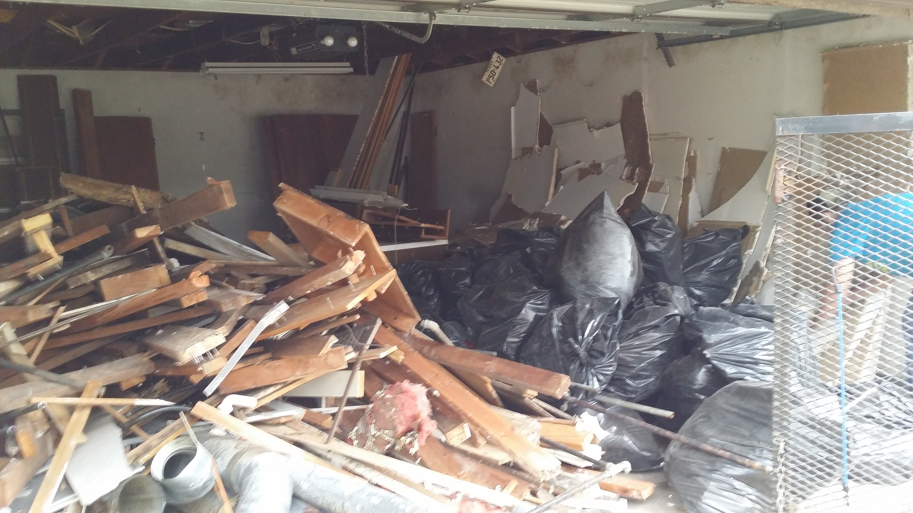 demolition contractor interior