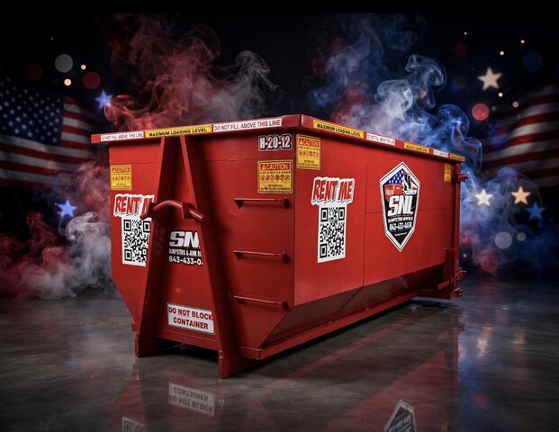 20 Yard Dumpster 30 Day Rental