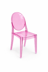Kids Ghost Chair Pink