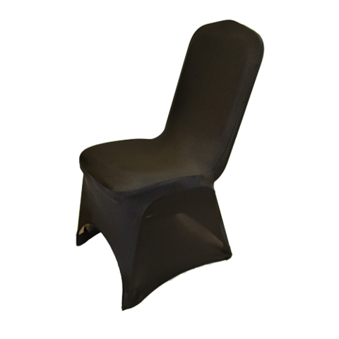 black spandex chair covers