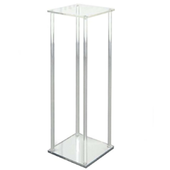 Acrylic Clear Flower Stand Table Centerpiece 