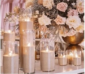 Colored Sand Candle-10PC SET