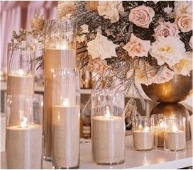 Colored Sand Candle-3PC SET