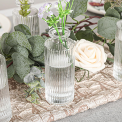 Ribbed Bud vases