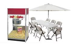 Party Equipment, Games & Concessions 