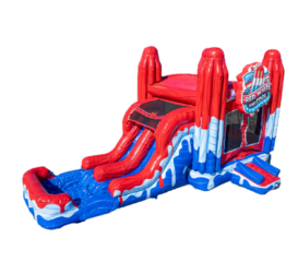 NEW! 3n1 Red White Cool Popsicle Combo DRY