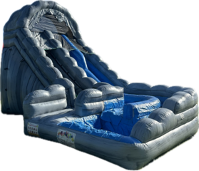 18' Wild Rapids Dual Lane Slide DRY