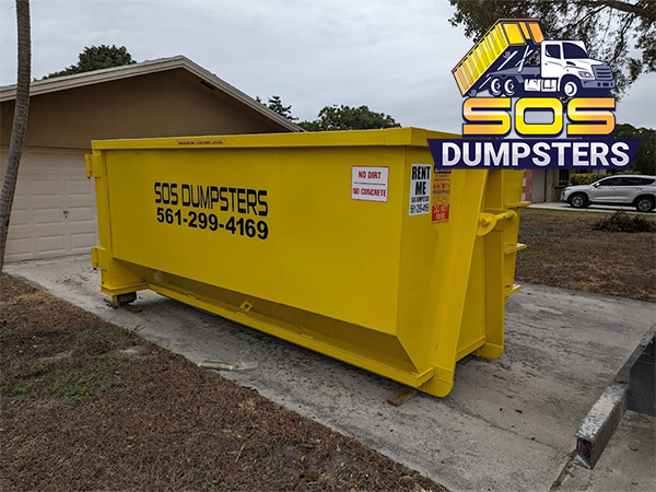 2-Yard Dumpster Rental SOS-Dumpsters