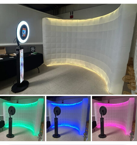 Light up back drop