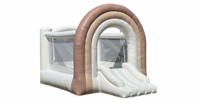 Boho Mini Rainbow Bounce and Slide