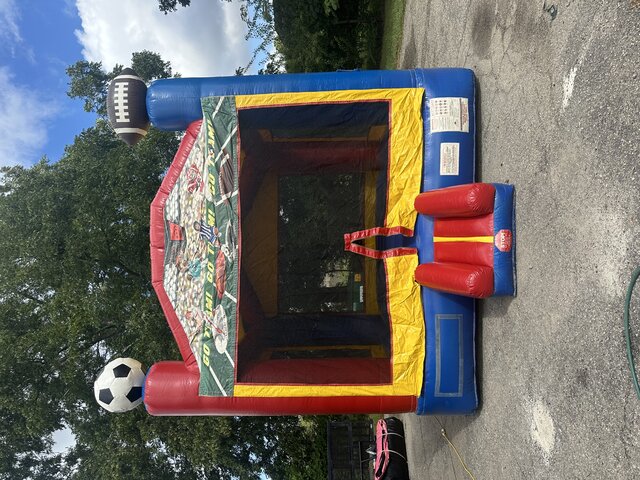 15x15 Sports Bounce House