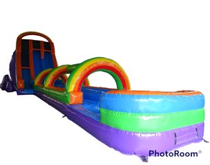 25ft  Goomsbay Splash Waterslide W/SlipnSlide