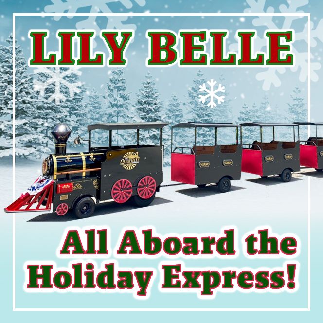 Lily Belle Express Land Train Rentals