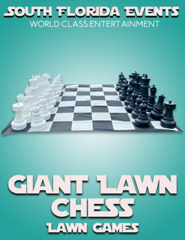 Giant Lawn Chess 