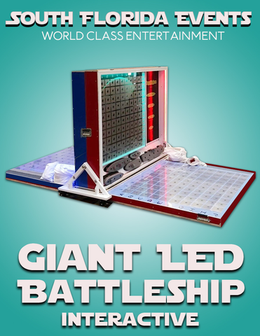 Giant LED Battleship