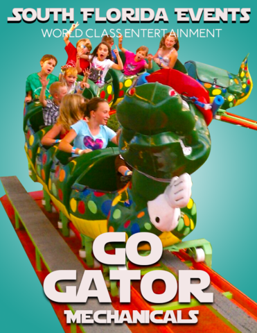 Go Gator Rollercoaster Rental SouthFloridaEvents Coconut